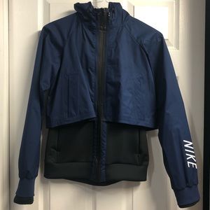 Dri - fit track sweater jacket
